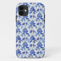 Bluebonnet Texas Wildflower - Blue Floral