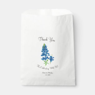 Bluebonnet Thank You Favour Bag