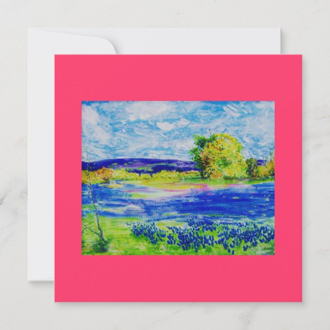 bluebonnet wild flowers (Front)