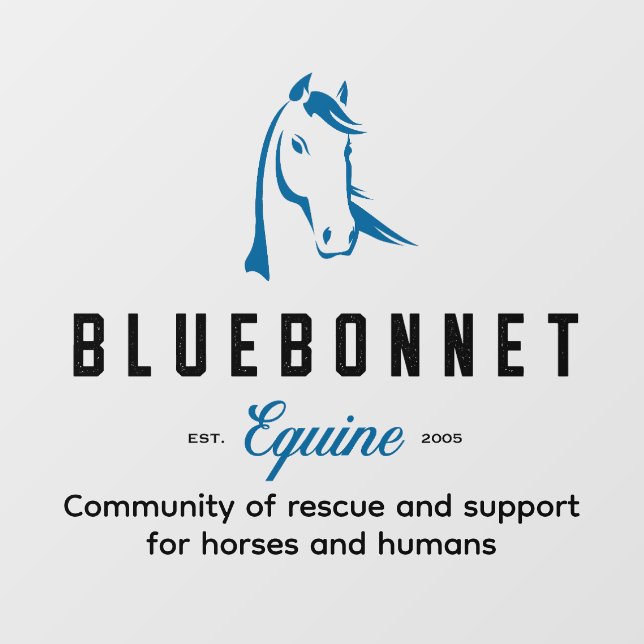 Bluebonnet Window Decall (Sheet)