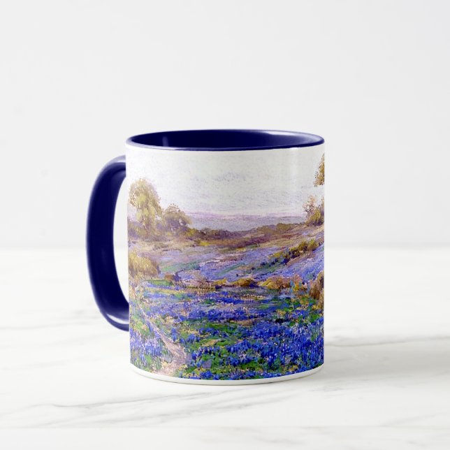 Bluebonnets at Twilight North of San Antonio, Mug (Front Left)