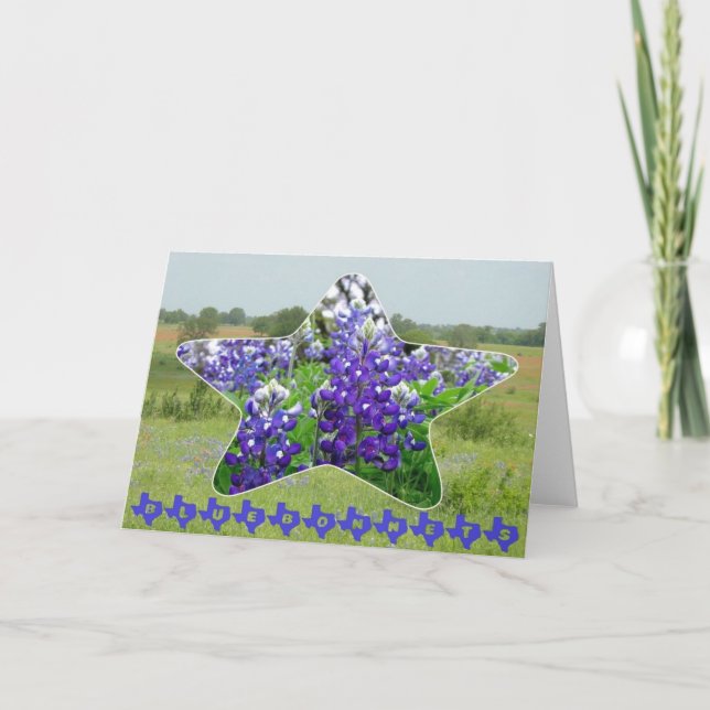Bluebonnets Card (Front)