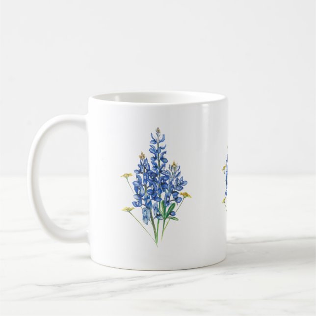 Bluebonnets Coffee Mug (Left)