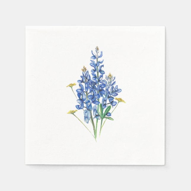 Bluebonnets Napkin (Front)