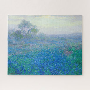 Bluebonnets near San Antonio, Texas by Onderdonk Jigsaw Puzzle