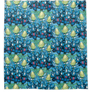 Bluebonnets Shower Curtain