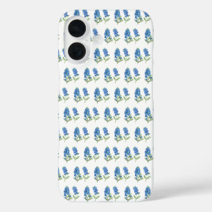 Bluebonnets Texas Blue Flowers Watercolor iPhone 16 Case
