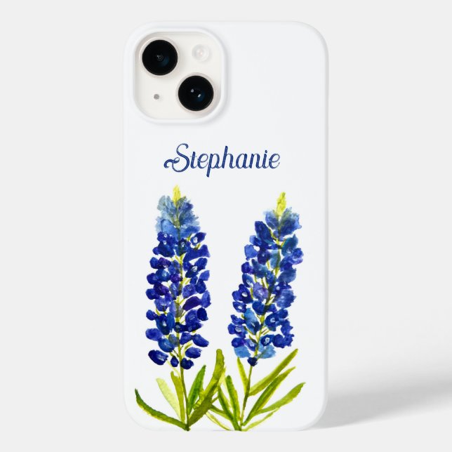 Bluebonnets Texas Flower Floral Texan Gorgeous Case-Mate iPhone Case (Back)