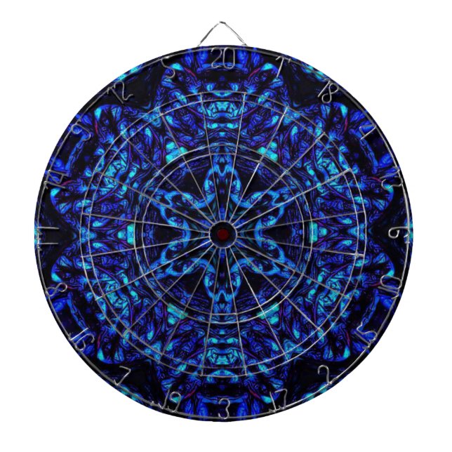 Blued Up Dartboard (Front)