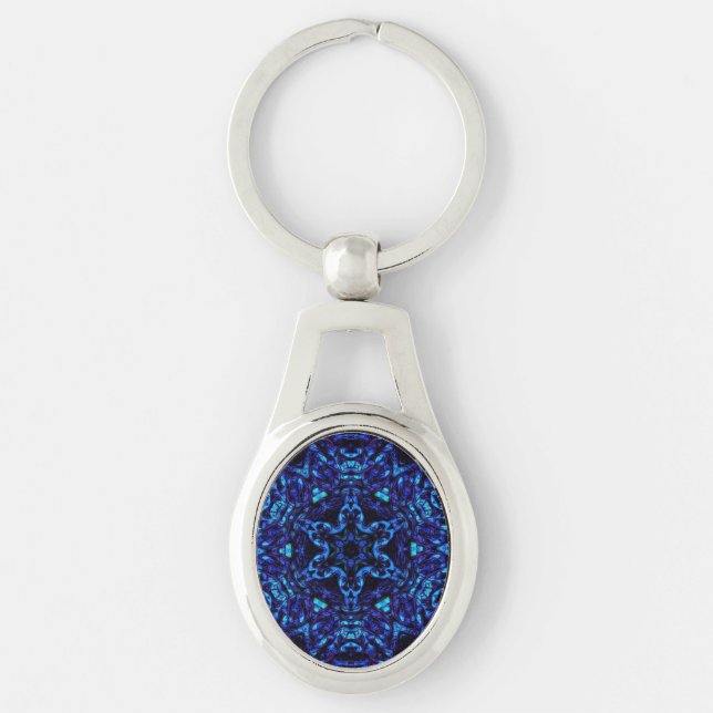 Blued Up Key Ring (Front)