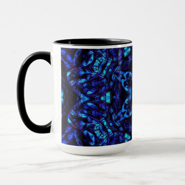 Blued Up Mug (Left)