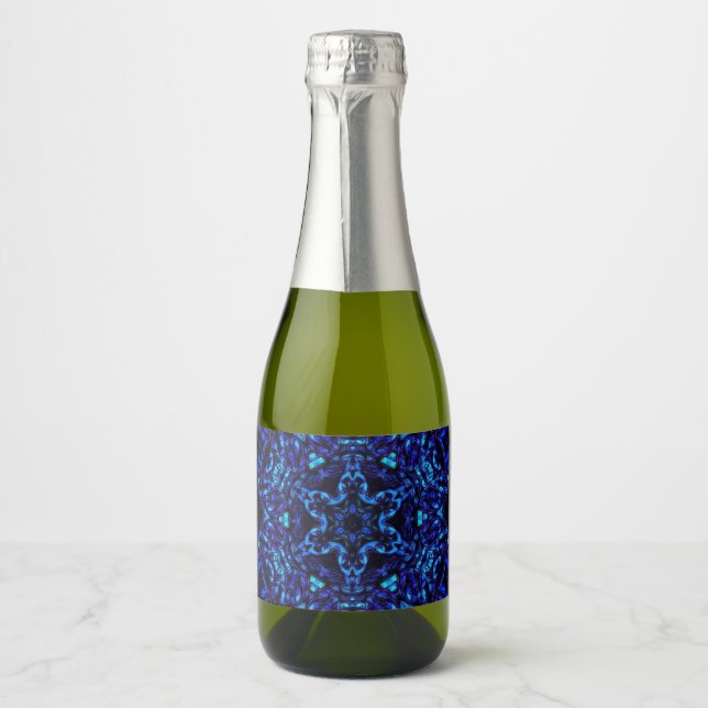 Blued Up Sparkling Wine Label (Front)