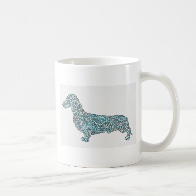 bluedashhound coffee mug (Right)