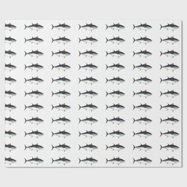 Bluefin Tuna Wrapping Paper (Flat)