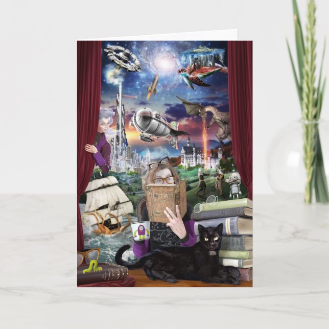 Bluegate I love Books Card (Front)