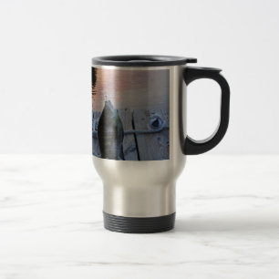 Bluegill at sunset Lake Arrowhead Travel Mug
