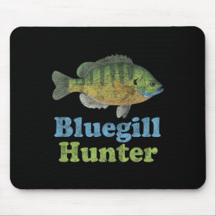 Bluegill Hunter Shirt Funny Fishing Fisherman Mouse Pad