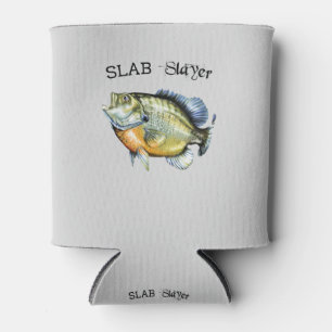Bluegill Sunfish Slab Slayer Can Cooler