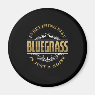 Bluegrass Country Music Banjo Mandolin Band Gift Magnet