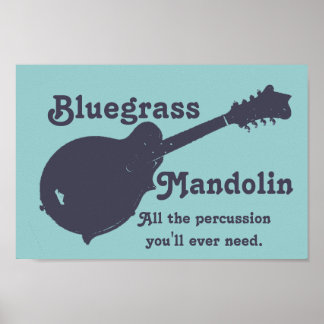 Bluegrass Mandolin - All the Percussion You Need Poster