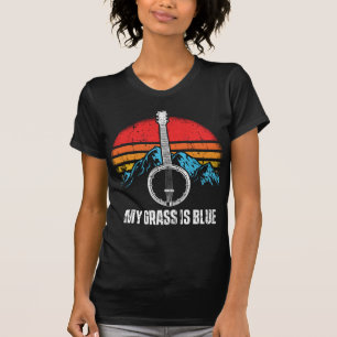 Bluegrass Musician Banjo Player Music Mountains T-Shirt