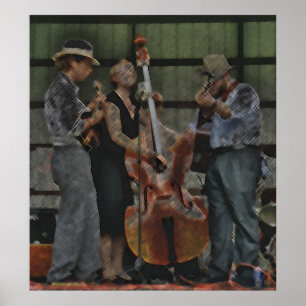 Bluegrass Trio Poster