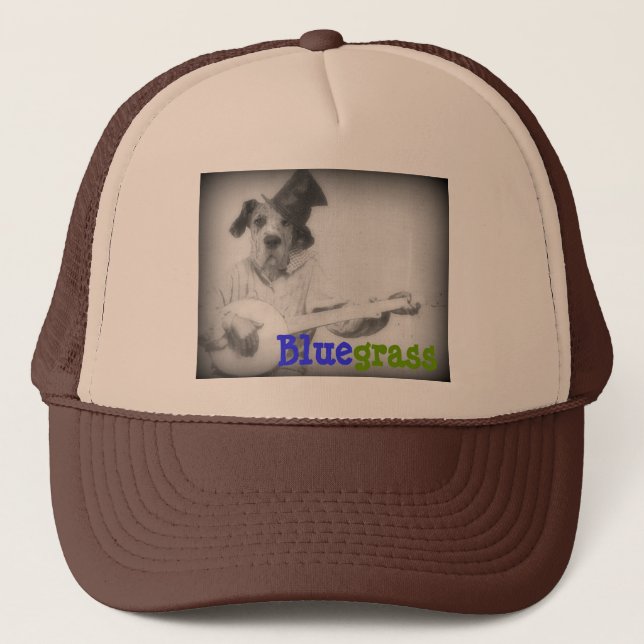 "Bluegrass" -Trucker Hat - Adjustable (Front)