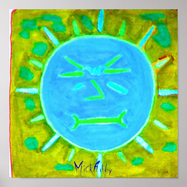 BlueGreenSun Poster (Front)