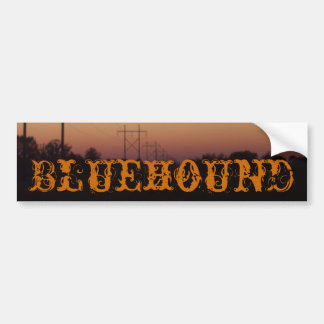 Bluehound Bumper Sticker