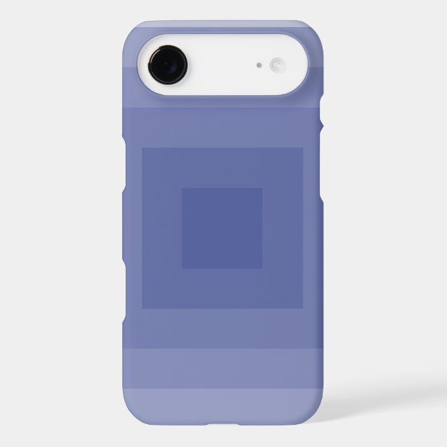 Blueish Purple Square Geometric Case-Mate iPhone Case (Back)