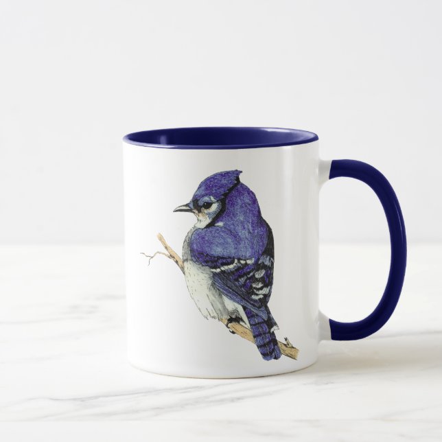 Bluejay Mug (Right)