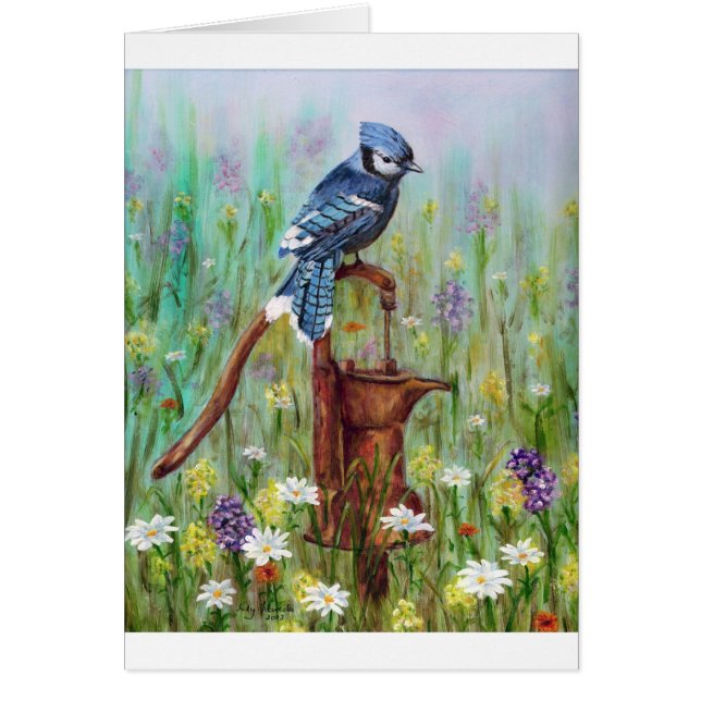 Bluejay: peaceful Perch (Front)