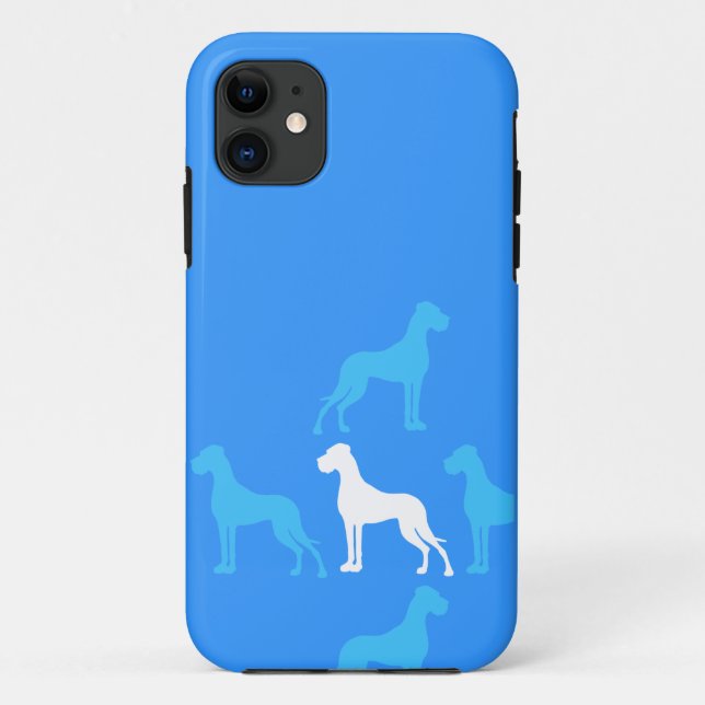 Bluemin Great Dane Collection Case-Mate iPhone Case (Back)