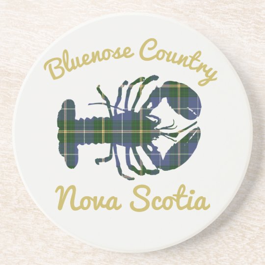 Bluenose Country N.S. Tartan Lobster coaster