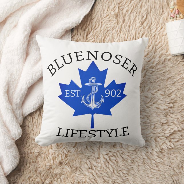 Bluenoser Lifestyle Maple leaf 902 Eh !  Cushion (Blanket)