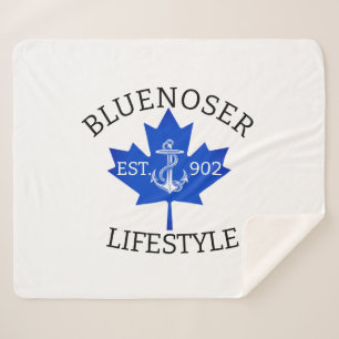 Bluenoser Lifestyle Maple leaf 90 Eh! Sherpa Blanket