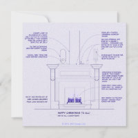 Blueprint Christmas Card