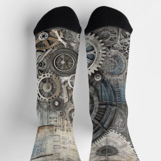 Blueprint Design- Architect's Decor Socks