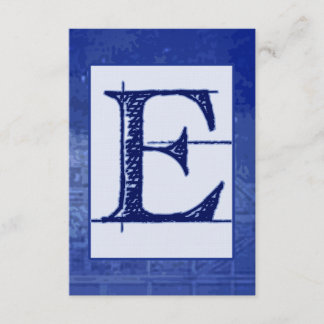 Blueprint "E" Wedding RSVP