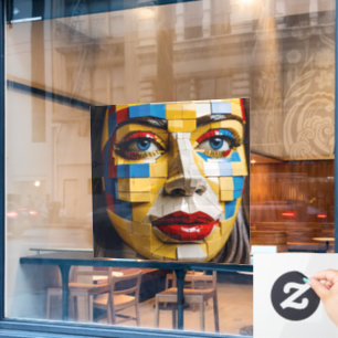 "Blueprint of Humanity" – A Cubist Portrait