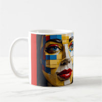 "Blueprint of Humanity" – A Cubist Portrait