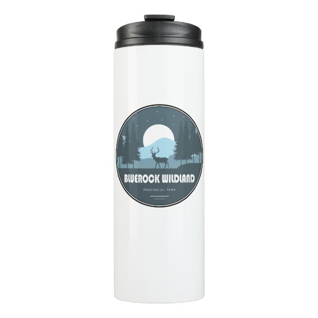 Bluerock Wildland Provincial Park Deer Thermal Tumbler (Front)