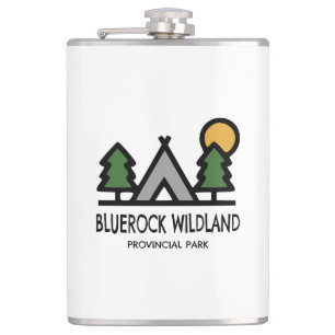 Bluerock Wildland Provincial Park Hip Flask