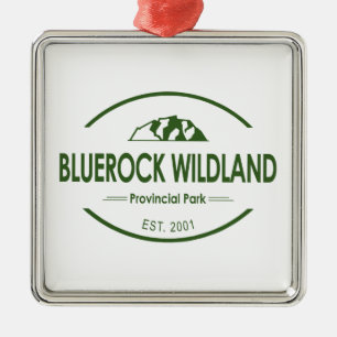 Bluerock Wildland Provincial Park Metal Ornament