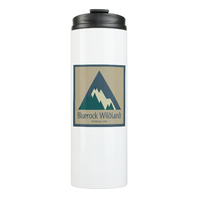 Bluerock Wildland Provincial Park Rustic Thermal Tumbler (Front)