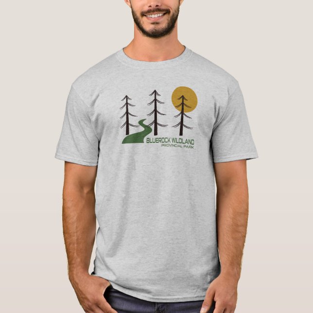 Bluerock Wildland Provincial Park Trail T-Shirt (Front)