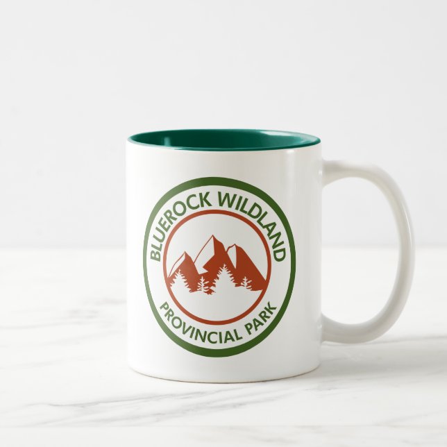 Bluerock Wildland Provincial Park Two-Tone Coffee Mug (Right)