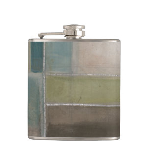 Blues at Dusk II Hip Flask