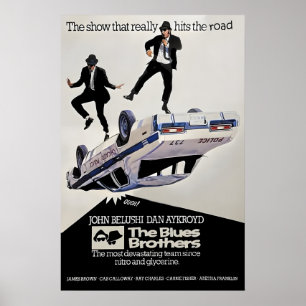 Blues Brothers 1980 Movie Poster Print 1