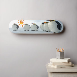 Blues Brothers In Orange Skateboard